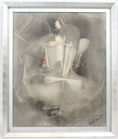 null TABLEAU "ABSTRACTION FOND GRIS" DE ARCHIGUILLE (1932-2017)

Huile sur toile,...