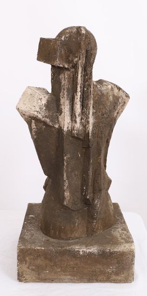 null SCULPTURE "PERSONNAGE CUBISTE" DE Anton Michajlovic LAVINSKIJ (1893-1968)

En...