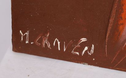null TABLEAU "CLOWN A L'ACCORDEON" DE M. CRAVEN

Huile sur toile, signée, annotée...