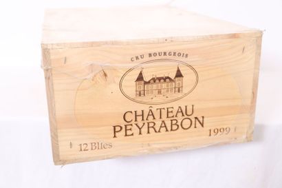 null 12 btes CHATEAU PEYRABON Cru bourgeois 1999

En caisse bois d'origine.