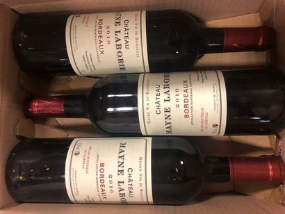 null 1 LOT 6 BTES "CHÂTEAU MAYNE-LABORIE" 2010