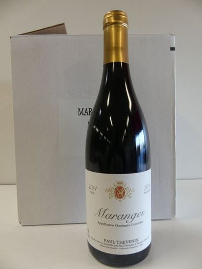 null 6 Bourgogne Rouge Maranges Paul Thévenin 2014