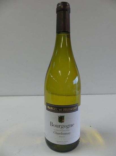 null 12 Bourgogne Blanc Chardonnay Marcel de Normont 2015
