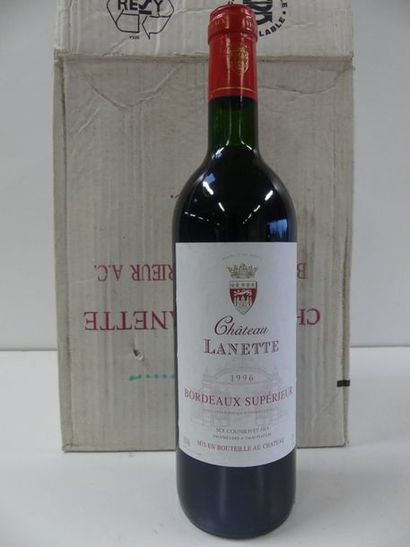 null 6 Château Lanette Bordeaux Supérieur 1996