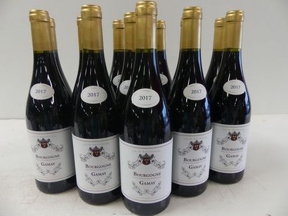 null 12 Bourgogne Rouge 2017 Vin de Prestige Cépage Gamay
