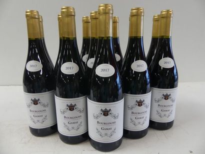 null 12 Bourgogne Rouge 2017 Vin de Prestige Cépage Gamay