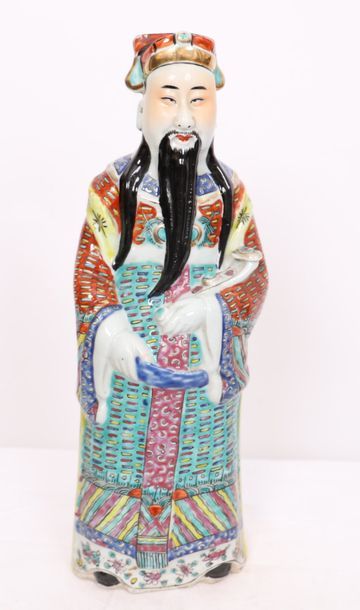 null PORCELAIN STATUE "QUALITY CHARACTER" CHINA

In polychrome porcelain.

China...