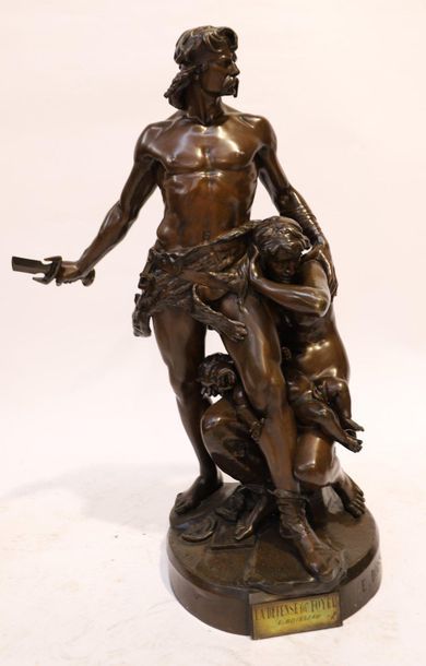 null BRONZE"LA DEFENSE DU FOYER" de Émile André BOISSEAU (1842-1923)

Sujet à patine...