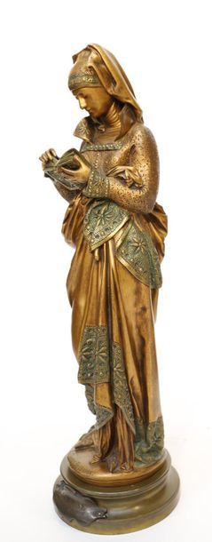 null BEAU BRONZE"LA LISEUSE" DE Albert-Ernest CARRIER-BELLEUSE (1824-1887)

Sujet...