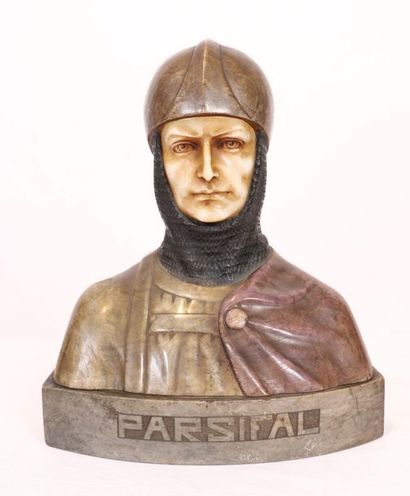 null 
BUST OF PERCEVAL OR THE SACRED TALE OF THE GRAAL - German school circa 1930




Beautiful...