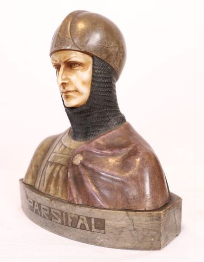 null 
BUST OF PERCEVAL OR THE SACRED TALE OF THE GRAAL - German school circa 1930




Beautiful...