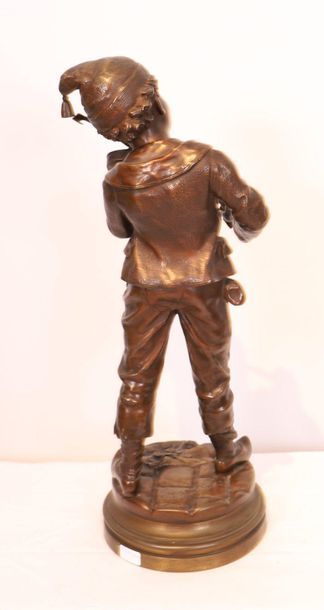 null BRONZE "LE PETIT VIOLONISTE OU LA BONNE RECETTE" DE Émile CARLIER (1849-1927)

Très...