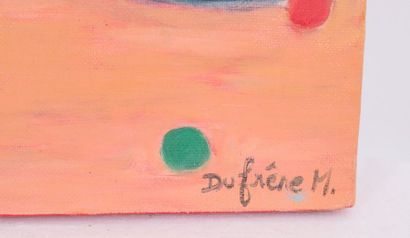 null PAINTING "CLOWN WITH GREEN VEST" BY MR DUFRENE

Oil on canvas, signed.

20th...