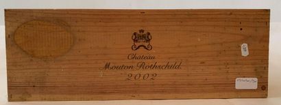 null 1 MAGNUM "CHÂTEAU MOUTON ROTHSCHILD - 2002

Coffret en bois d'origine fermé