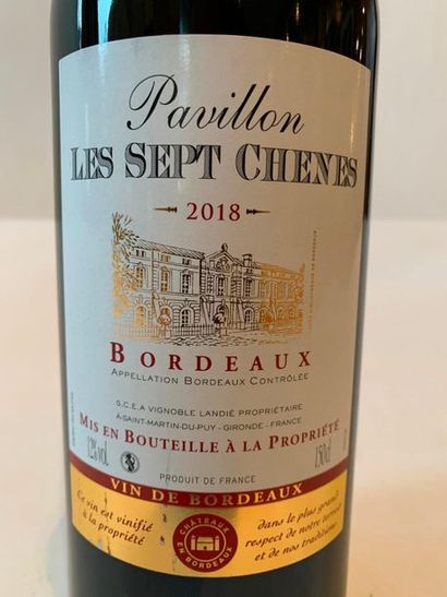 null 1 MAGNUM PAVILLON LES 7 CHÊNES 2018 - Bordeaux

Bon niveau