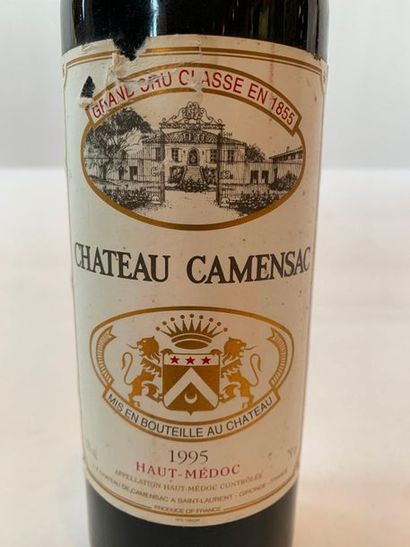 null 1 BTE "CHÂTEAU CAMRNSAC" Grand Cru Classé - Haut Médoc 1995

Niveau bas gou...
