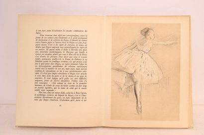 null HUIT SONNETS d'EDGAR DUGAS; Illustré de 19 dessins de Degas

Volume broché in...