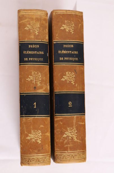 null J.B. BIOT, PRECIS ELEMENTAIRE DE PHYSIQUE EXPERIMENTALE, Paris, 1821

2 vol...