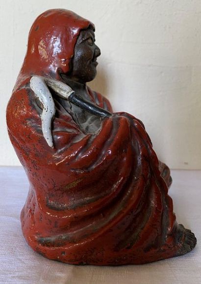 null CHINA

Tribal chief - Terracotta - 

19th century 

H 19 cm