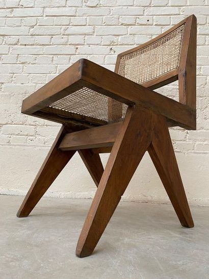 null PIERRE JEANNERET (1896-1967)

Exceptional Suite of 6 "DINING CHAIRS" Chairs...