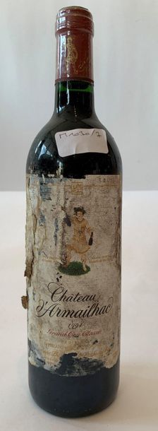 null 1 BTE "CHÂTEAU D'ARMAILHAC" MOUTON BARONNE PHILLIPINE DE ROTSCHILD 1994

Grand...