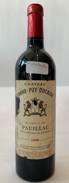 null 1 BOX "CHÂTEAU GRAND PUY DUCASSE" GRAND CRU CLASS 1999

Half neck level