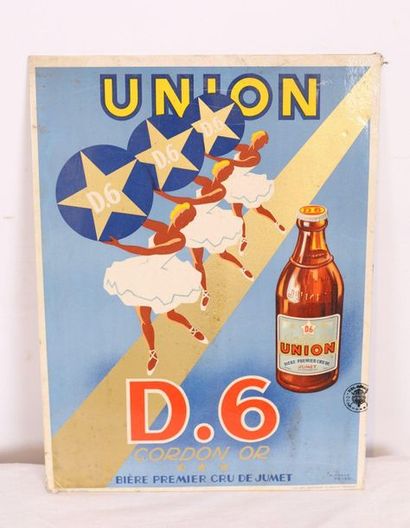 null CARTON PUBLICITAIRE "UNION D.6 CORDON OR" PAR A. CHAVEPEYER

Carton verni à...