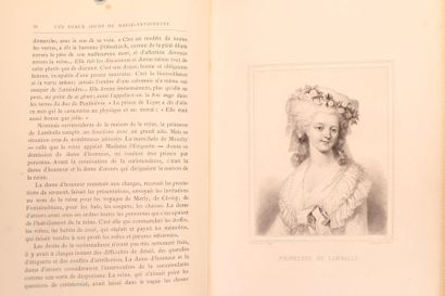 null Set of 7 volumes in 8° and in 4°, XIXe/XXth century : 

- IMBERT DE SAINT-AMAND,...