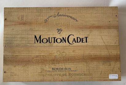 null 6 BTES "MOUTON CADET" DOMAINE BARON PHILIPPE DE ROTHSCHILD 2009

Niveau bas...