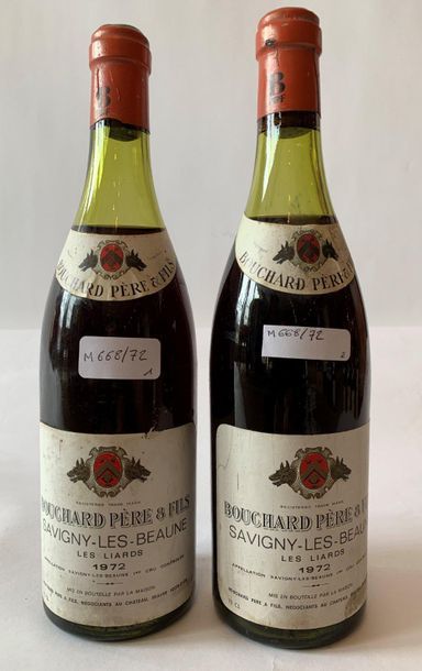 null 2 BTES SAVIGNY LES BEAUNE - LES LIARDS - 1972