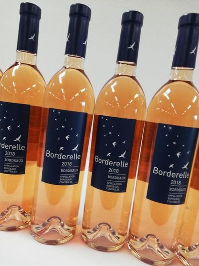 null 12 Bordeaux Rosé Le Borderelle. Perfect. 2018.