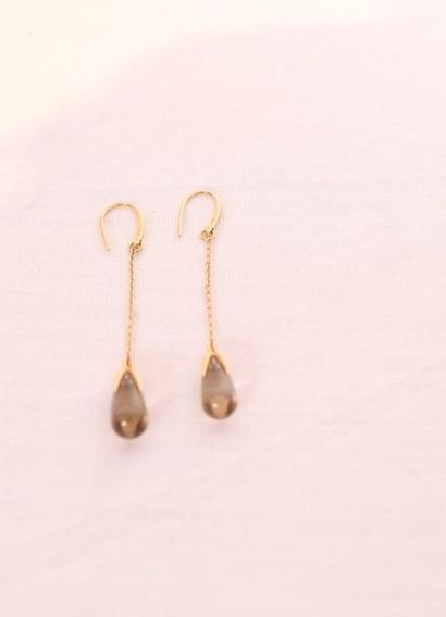null POMELLATO

Pair of Yellow Gold and Quartz Hanging Earrings

Pb: 4 g