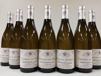 null 7 Montagny 1er Cru. White wine. The Cornevent Monopole 2017 of Château de Cray....
