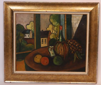 Celso LAGAR BEAUTIFUL "DEAD NATURE WITH FRUIT" TABLE BY Celso LAGAR (1891-1966)

Oil...