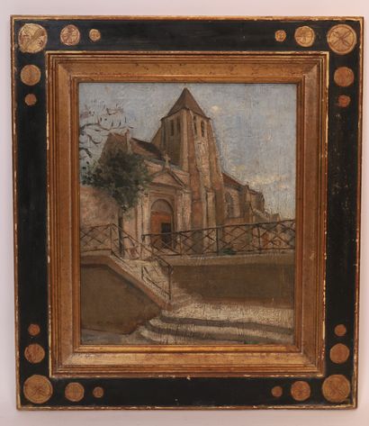 Elisée MACLET TABLE "CHURCH" OF Élisée MACLET (1881-1962)

Oil on canvas signed lower...