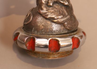 Gaston BROQUET VERY NICE RADIATOR CAP "PEGASE" BY Gaston BROQUET (1880-1947)

Silver...