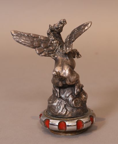 Gaston BROQUET VERY NICE RADIATOR CAP "PEGASE" BY Gaston BROQUET (1880-1947)

Silver...