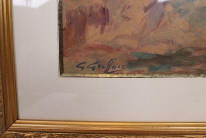 Gabriel.GRIFFON BEAUTIFUL PAINTING "EXIT FROM THE BATH" BY Gabriel GRIFFON (1866-1938)

Watercolor...