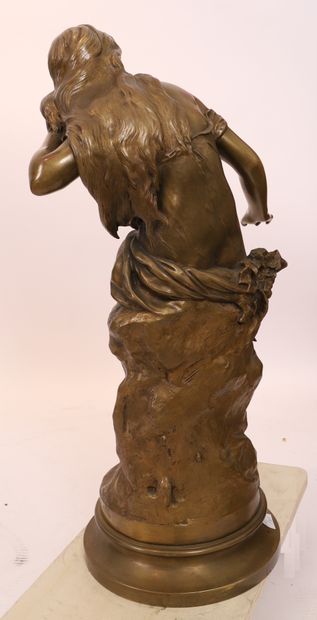 Mathurin MOREAU GRAND BRONZE "L'ECHO" BY Mathurin MOREAU (1822-1912)

Bronze sculpture...