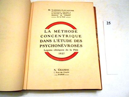 null PSYCHIATRIE - LA METHODE CONCENTRIQUE dans l’ETUDE des PSYCHONECROSES, par le...