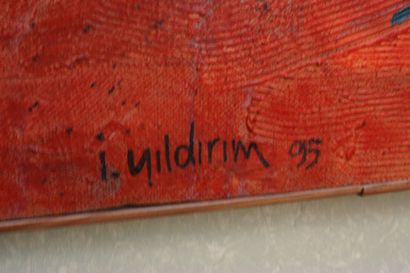 null GRAND TABLEAU "LE JOURDAIN" d'Ismaël YILDIRIM (né en 1954)

Huile sur toile...
