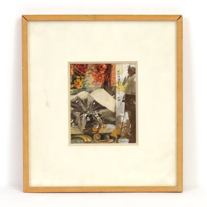 null COLLAGE "VANITY" by Jean-Paul CHAMBAS (born in 1947)

Signed and dated 90 on...