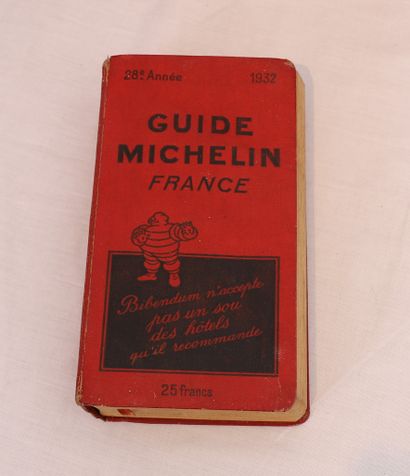 null RARE LOT OF 14 MICHELIN GUIDES FROM 1930 to 1939 and from 1945 to 1948

Vol...
