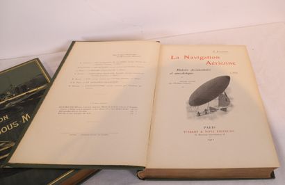 null Lot of two volumes: 

LECORNU (J.). LA NAVIGATION AÉRIENNE, PARIS, LIBRAIRIE...