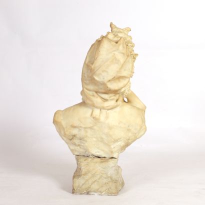 null LARGE NEW ART BUST IN MARBLE "BAS LES MASQUES" by L. GEROSA (XIX-XXth)

Representing...