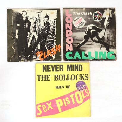 3 VINYLES ROCK ANGLAIS 
Sex Pistols : Never...