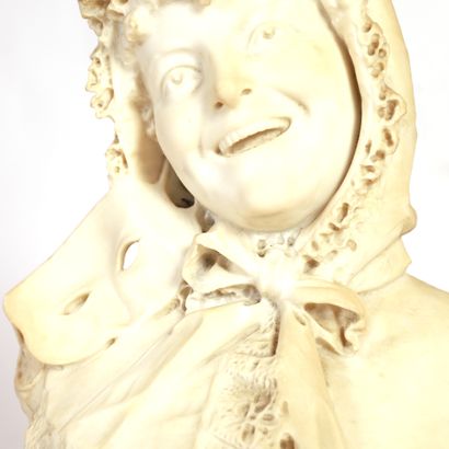 null LARGE NEW ART BUST IN MARBLE "BAS LES MASQUES" by L. GEROSA (XIX-XXth)

Representing...