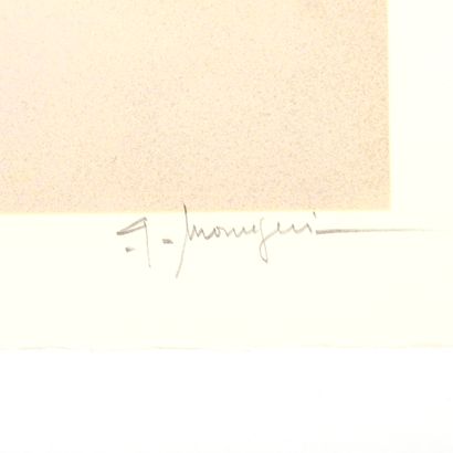 null LITHOGRAPHIE "BOUQUET DE VENISE" d'Aferio MAUGERI (né en 1933)

Signé au crayon...