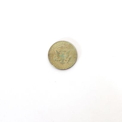 1/2 LIBERTY DOLLAR CURRENCY with JFK's profile,...