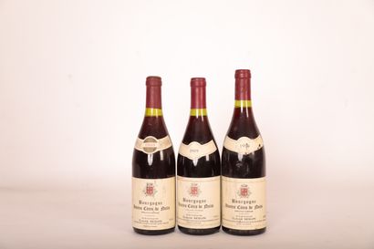 null 3 Btls Bourgogne, Hautes Côtes de Nuits, Claude Seguin, 1988, 1989 and 1990

Dirty...